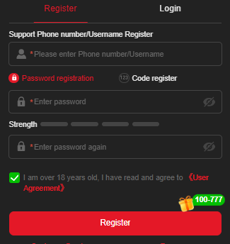 Register On ZC777 Game