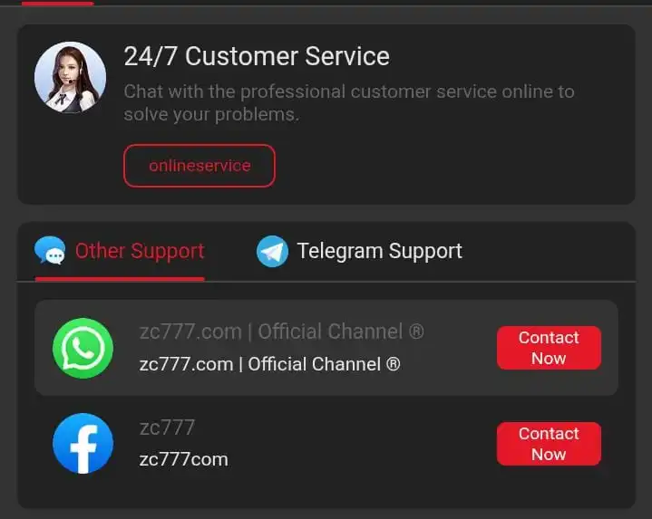 customer support on ZC777